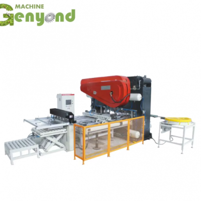 Electric Automatic Tin Can Making Machine Production Line for Textiles Featuring PLC Engine Core Components Bag Case Options