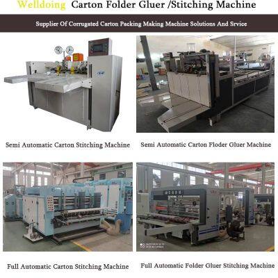 Food Gift Box Automatic Folding Gluing Making Machine photo-4