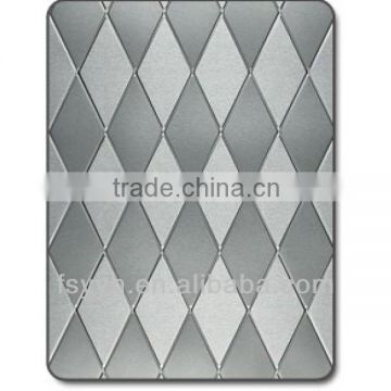 mosaic pattern stainless steel plates