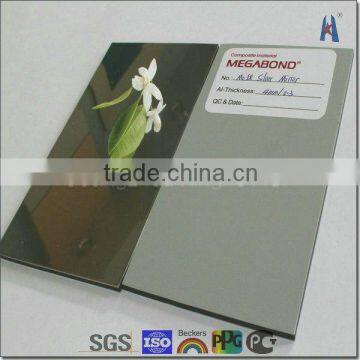 4mm gold/silver mirror aluminum composite panel