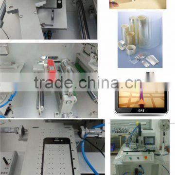 Automatic high precision multi-function touch panel tempering glass protective film laminator machine