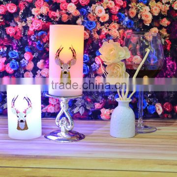 battery operated fancy decoration led color changing decorative electric candles