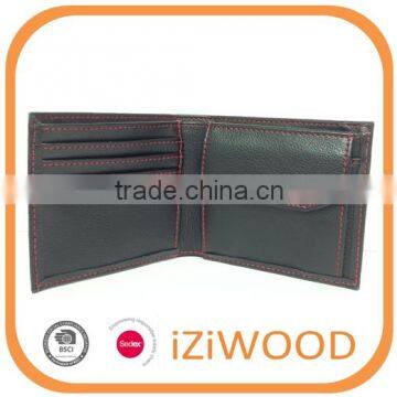 customized pu leather business wallet