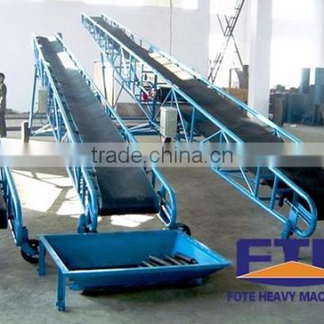 Belt conveyor for mineral processing and quarry plant