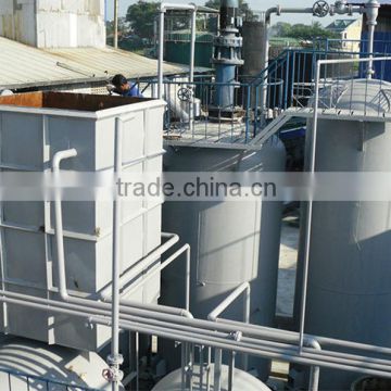 2015 waste motor oil distillation unit engine oil recycling plant with CE