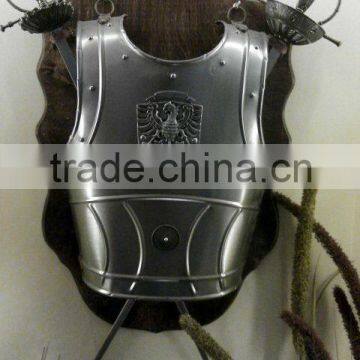 Breast Plate Armour Shield with sword