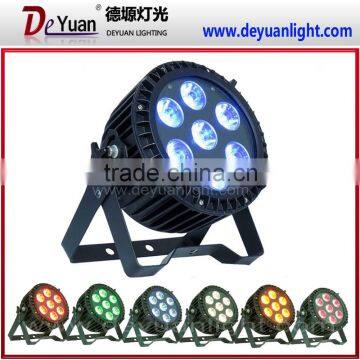 7PCS 15w RGBWA LED Mini Par Light