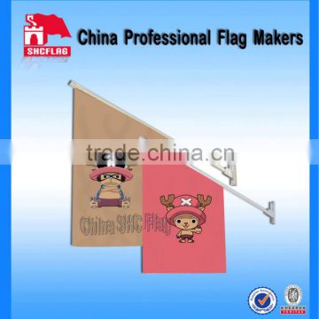 Outdoor decorative PVC wall flags