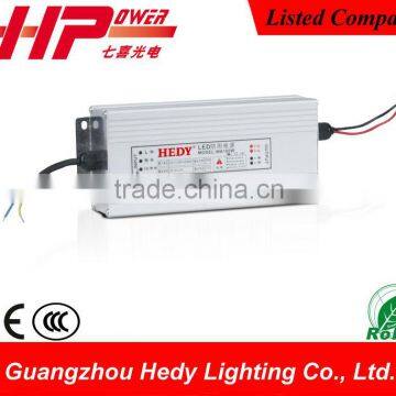 Aluminum enclosure rainproof single ouput ac dc single Output 180w power supply 0-12v
