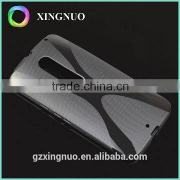 Slim Transparent Crystal Clear TPU Back Cover for MOTO X Style X Pure Edition XT1572 XT1570 photo-3