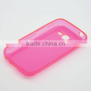 TPU Phone case for Sumsung S7260,smooth surface,easy can take off or install