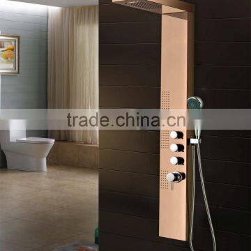 304 Stainless Steel Yellow WALL Mounted Shower Panel ASP072 photo-4