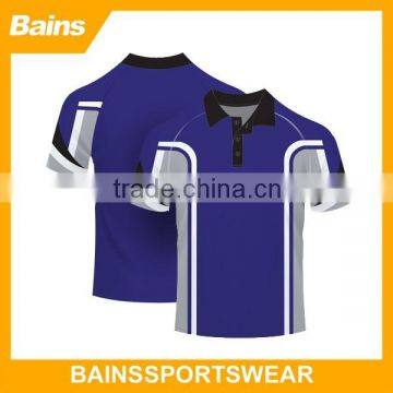 Polyester and Cotton Promotional man polo t-shirt printing