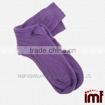 Hnad Knitted 100% Mens Cashmere Socks