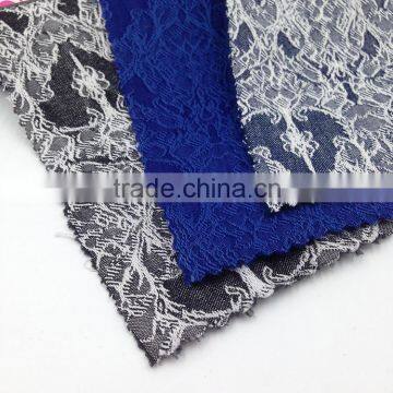 Custom Printed 97 Cotton 3 Spandex Fabric,nylon Spandex Satin Jacquard Fabric photo-5