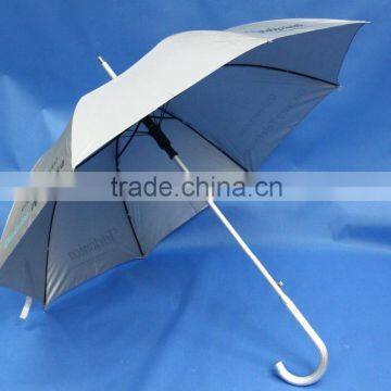 23" UV Blacking Aluminum Auto-open Stick Umbrella