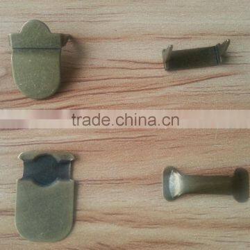 8014A6 Brass Hook and Bar in Oxy Brass Color For Mens Suit Trousers --8014A6 photo-2