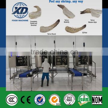 Shrimp skin peeler machine, shrimp peeling equipment