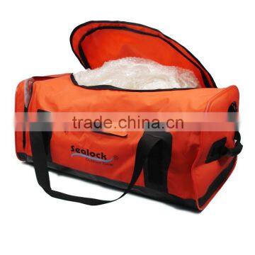 Sealock 60 Liter orange dry duffle bag