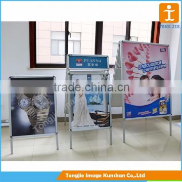 2016 Aluminum poster A frame advertising pavement signs