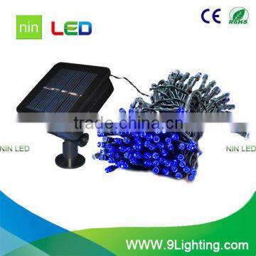 100 Leds LED String Fairy DC12v With Soloar Panel photo-2
