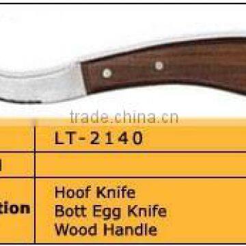 FARRIER TOOLS, Hoof Knife, Bott Egg Knife Hoof Knife, Single Edge l, Best Quality Products