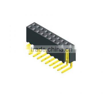 2.0mm pitch female header right angle double rows