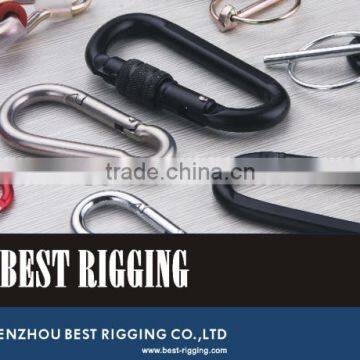 BLACK PLATED CARABINER QUICK LINK /WIRE ROPE ACCESSORY photo-3