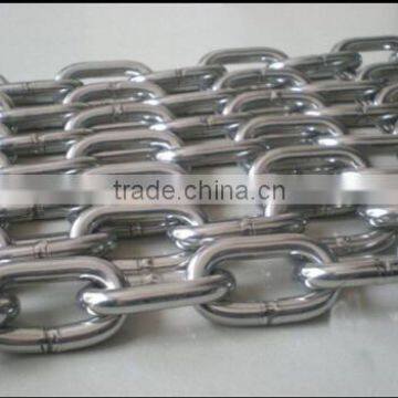 STEEL ELECTRIC GALVANIZED DIN763 WELED CHAIN SHORT LINK CHAIN CUSTOM CHAIN RIGGING HARDWARE photo-4