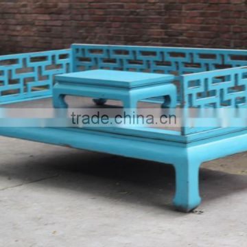 13081007 Chinese antique solid wood daybeds