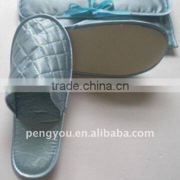 soft green hotel slipper