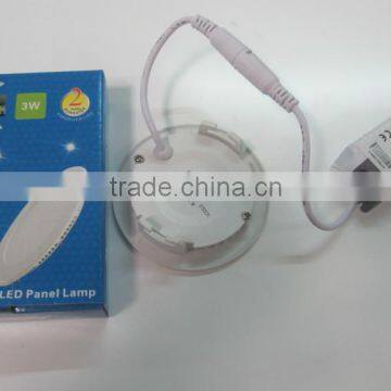 3W and Round Recessed LED Panel Light photo-2