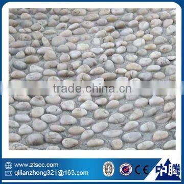 Natural stone construction material white pebbles from china