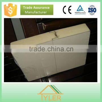 certification PU sandwich panel , PU sandwich plate 950mm width