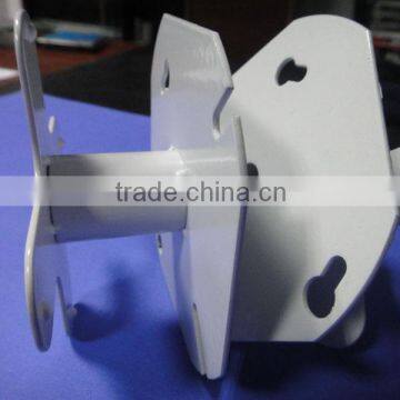 Powder coating white welding brackets for table