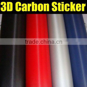 Carbon Fiber Stretchable Carbon Fiber Vinyl Factory/Car Sticker Manufacturer 1.52x30M