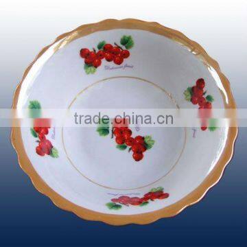 2016 porcelain soup plate printing, cheap white porcelain plates, porcelain wholesale plates ceramic