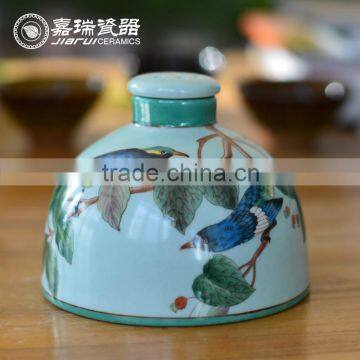 Fancy Hand Painted Ceramic Burner Incense photo-2