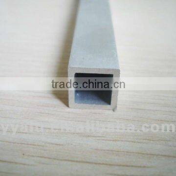 Mill finish 13mm*13mm aluminum square tube/pipe/factory price