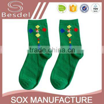 custom design colorful cartoon tube sock