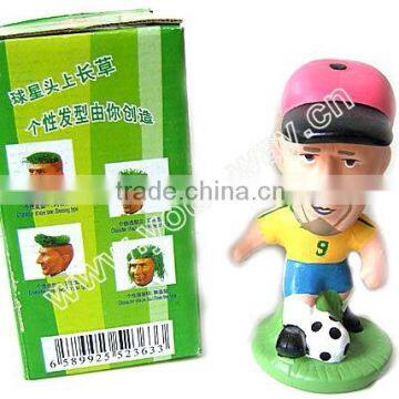 Toy footabll star,Grass doll,Magic football star