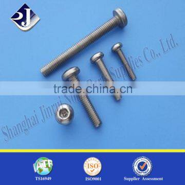 A2-70 pan head machine screw Flat head countersunk screw Machine wood screw