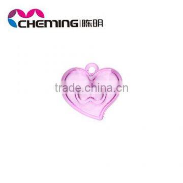 2014 new design cheap crystal heart bead for necklace