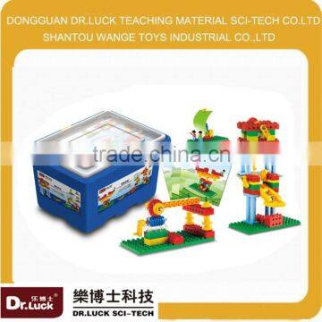 Educational aid with164pcs blocks Playful Machinery