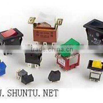CW-SA Low cost molded rocker switch Snap-in Power Rocker Switches Solder Lug