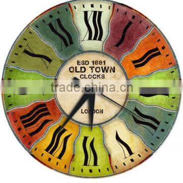 Promotional smart wood wall clock for craft
