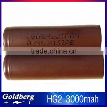 Top quality 18650 lghg2 mechanical mod battery 18650