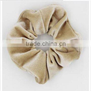 Wholesale Large Elegant Velvet Hair Scrunchie Hair Bands Ponytail Holder