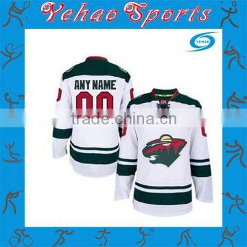 High quality custom reversible sublimated inline hockey jersey