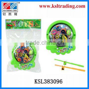 children magnetic plastic wind up fishing toy wholesale